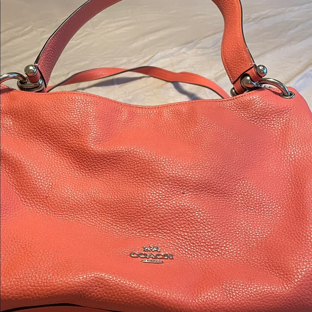 Coach Coral Leather Purse – Authentic Factory - Picture 1 of 8